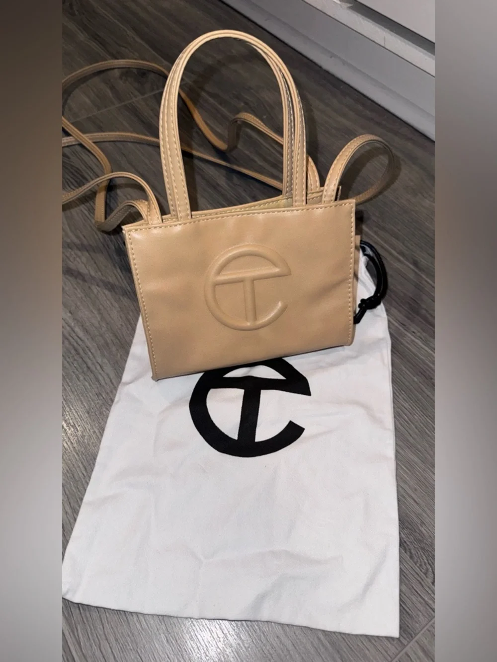 Telfar small cream shopping bag - Picture 3 of 7